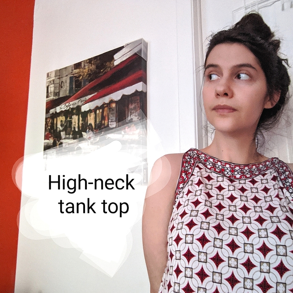 ✨3 for $40 High-Neck Tank Top